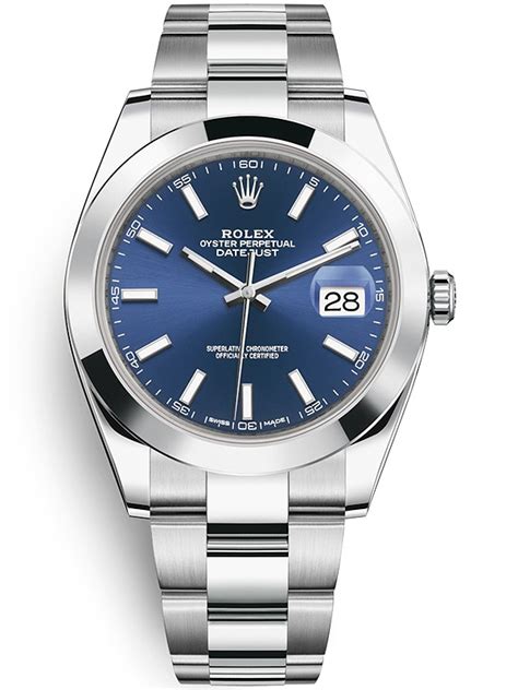 rolex oyster perpetual datejust blaues zifferblatt|2021 rolex datejust 41 mm.